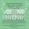 Image of cogs with people sat at desk. Text reads: Different Minds Working Together to support each other, to advocate for understanding, compassion, inclusion and change. Within the neurodivergent community, there is no hierarchy. Connections, ideas and knowledge evolve by respecting differences, sharing ideas, validating experiences and providing time and space to listen to each other. Everyone need to work together towards a shared goal for a more accepting, inclusive society. Follow @autisticrealms