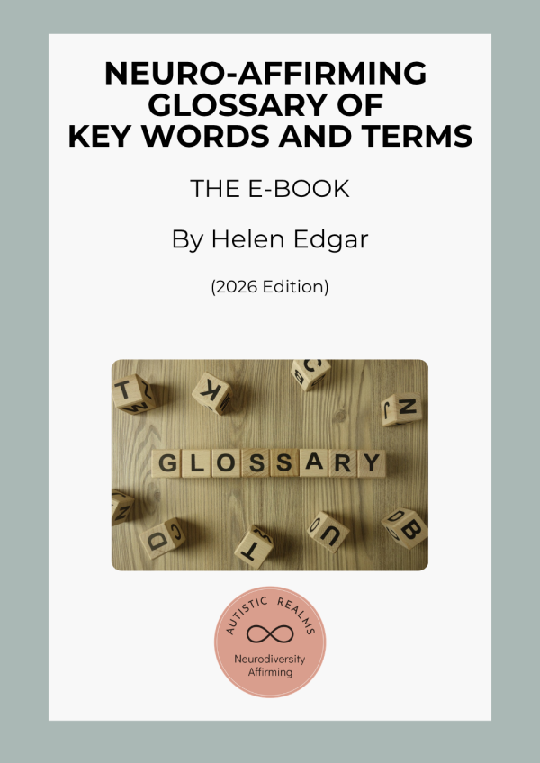 Cover of the Neuro-Affirming Glossary Updated 2026 e-book